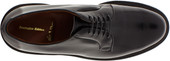 Alden Men's 9909 - Plain Toe Blucher - Black Calfskin - Top
