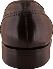 Alden Men's 684 - Full Strap Slip On - Color 8 Shell Cordovan - Image 5