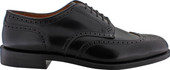 Alden Men's 2077 - Wing Tip Blucher - Black Shell Cordovan - Outer Side