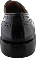 Alden Men's 2077 - Wing Tip Blucher - Black Shell Cordovan - Back