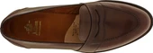 Alden Men's 686 - Full Strap Slip On - Dark Brown Calfskin - Image 6