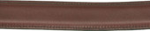 Alden Belts 30mm Calf Dress Belt - Burgundy-Gold - Front