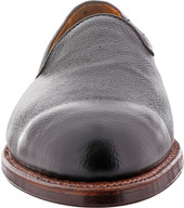 Alden D9109F Men's Pump Loafer Black Regina Grain - Front