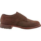 Alden Shoes Men's 6 Eyelet Indy Oxford Commando Sole D9624C Tobacco Reverse Chamois - Outer Side