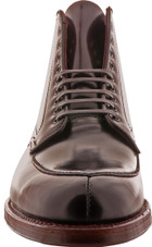 Alden Shoes Men's Algonquin V Tip Boot D9937 Color 8 Shell Cordovan - Front