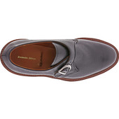 Alden Shoes Men's Monk Strap D9410C Black Scotch Grain - Top