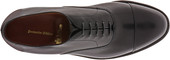 Alden Men's Straight Tip Bal Calfskin Rubber Sole 907L Black - Top