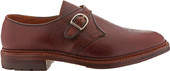 Alden Shoes Men's Monk Strap D9409C Brown Scotch Grain - Outer Side