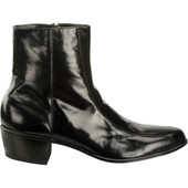 Florsheim Men's Duke Bike Toe Zip Boot 17087-01 Black - Image 2