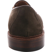 Alden Shoes Men's Double Gore Slip On D0406 Loden Suede - Back