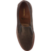 Alden Shoes Men's Double Gore Slip On D0406 Loden Suede - Top