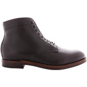 Alden Men's D9840H - Plain Toe Boot Modified Last - Dark Brown Regina - Image 2