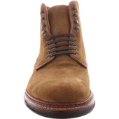 Alden Men's 4511HC - Plain Toe Commando Sole Boot - Snuff Suede - Front