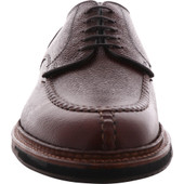 Alden Shoes Men's Norwegian Front Blucher Oxford D9623C Brown Scotch Grain - Front