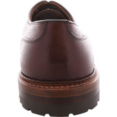 Alden Shoes Men's Norwegian Front Blucher Oxford D9623C Brown Scotch Grain - Back