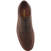 Alden Shoes Men's Atom Blucher Wingtip D1501C Tobacco Chamois - Image 6
