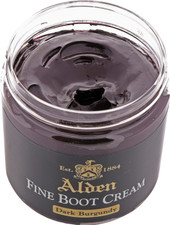 Alden Fine Shoe Cream - Dark Burgundy - Outer Side