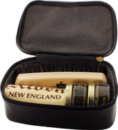 Alden Leather Travel Kit - Black Calfskin - Outer Side