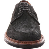 Alden Men's D1405C - Plain Toe Blucher - Reverse Earth Chamois - Front