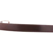 Alden Belts 32mm Chromexcel Leather Belt - Brown Chromexcel - Image 3