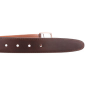 Alden Belts 32mm Chromexcel Leather Belt - Brown Chromexcel - Inside