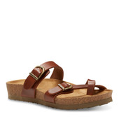 Eastland Women's Tiogo Toe Ring Slide 3772-65 Tan - Main Image