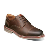 Florsheim Men's Norwalk Cap Toe Oxfo 13368-215 Brown Ch - Main Image