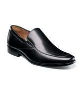 Florsheim Men's Postino Moc Toe Vene 15176-005 Blk Smooth - Main Image