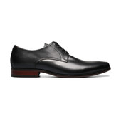 Florsheim Men's Postino Plain Toe Ox 15150-001 Black - Front