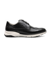 Florsheim Men's Frenzi Wingtip Oxfor 14381-001 Black - Front