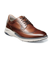 Florsheim Men's Frenzi Wingtip Oxfor 14381-229 Cognac Mlt - Main Image