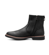 Florsheim Men's Norwalk Side Zip Boo 13393-010 Black Ch - Image 5