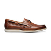 Florsheim Men's Atlantic Moc Toe Boa 13367-221 Cognac - Front