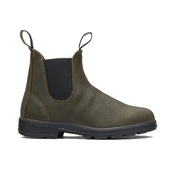 Blundstone Unisex Suede Original Chelsea Boot 1615 Dark Olive - Main Image