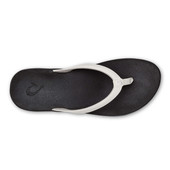 Olukai Women's Puawe 20498-4R40 White-Black - Inside