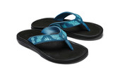 Olukai Women's 'Ohana  20110-8FHQ Deep Water-Hua - Inside