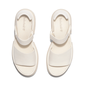 Timberland Women's Everleigh Ankle Strap Sandals TB0A5UMMDR2 Natural Nubuck - Back