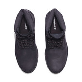 Timberland Men's Premium 6-Inch Waterproof Boots TB0A5RBMW08 Dark Grey Nubuck - Back