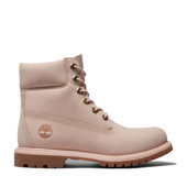 Timberland Women's Premium 6-Inch Waterproof Boots TB0A5SRF662 Light Pink Nubuck - Main Image