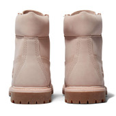 Timberland Women's Premium 6-Inch Waterproof Boots TB0A5SRF662 Light Pink Nubuck - Front