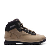 Timberland Men's Euro Hiker Mid Hiking Boots TB0A5ZMNDH4 Light Brown Nubuck - Main Image