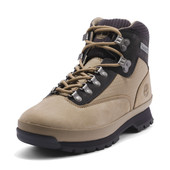 Timberland Men's Euro Hiker Mid Hiking Boots TB0A5ZMNDH4 Light Brown Nubuck - Sole