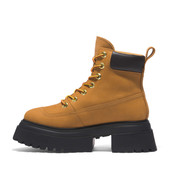 Timberland Women's Sky 6-Inch Lace-up Boots TB0A2KMU231 Wheat Nubuck - Inside