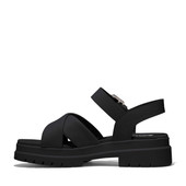 Timberland Women's London Vibe Ankle Strap Sandals TB0A2QVJ015 Black Full-Grain - Inside