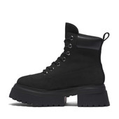Timberland Women's Sky 6-Inch Lace-up Boots TB0A428J001 Black Nubuck - Inside