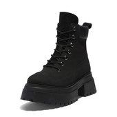 Timberland Women's Sky 6-Inch Lace-up Boots TB0A428J001 Black Nubuck - Sole