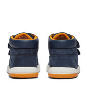 Timberland Kids Toddle Tracks Hook-and-Loop Boots TB0A2K28019 Navy Nubuck - Front