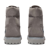 Timberland Women's Premium 6-Inch Waterproof Boots TB0A22ZH033 Medium Grey Nubuck - Front