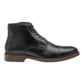 Johnston Murphy Men's XC Flex Raleigh Cap Toe Zip 20-2765 Black