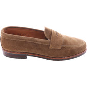 Alden Shoes Men's Leisure Penny Loafer 6221L Snuff Suede - Outer Side